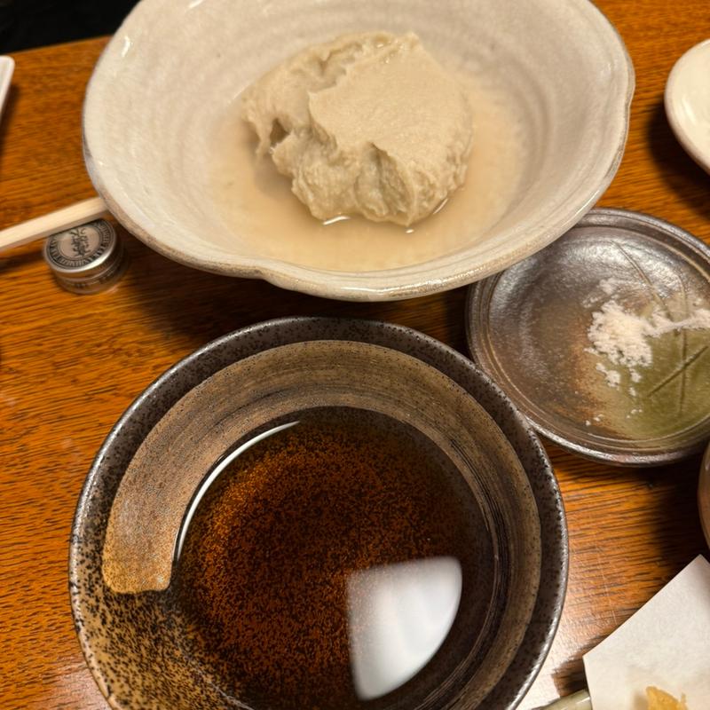 そばがき(吾妻庵 木田余店 （あづまあん）)