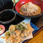 まいたけ天ぷらそば