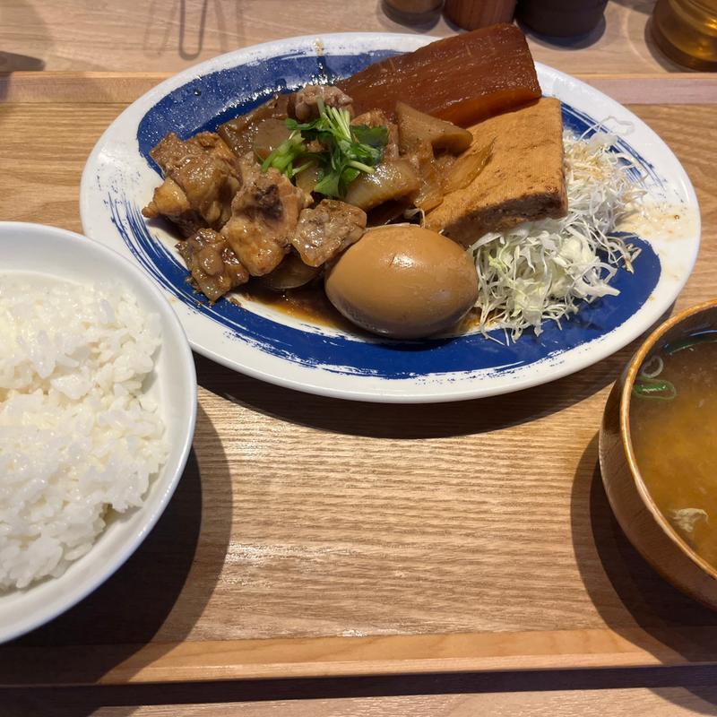 特肉めし定食(肉めし岡もと 御徒町店)