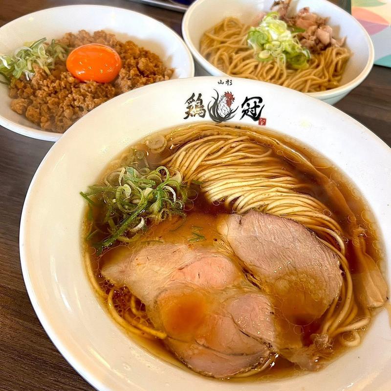 初代醤油鶏そば(自家製麺 鶏冠)