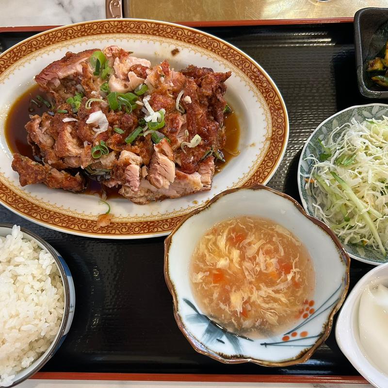 油淋鶏定食(四季中華)