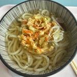 かき揚げうどん