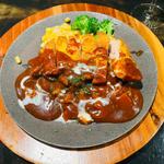 若鶏の黄ごん焼き（バターライス付き）