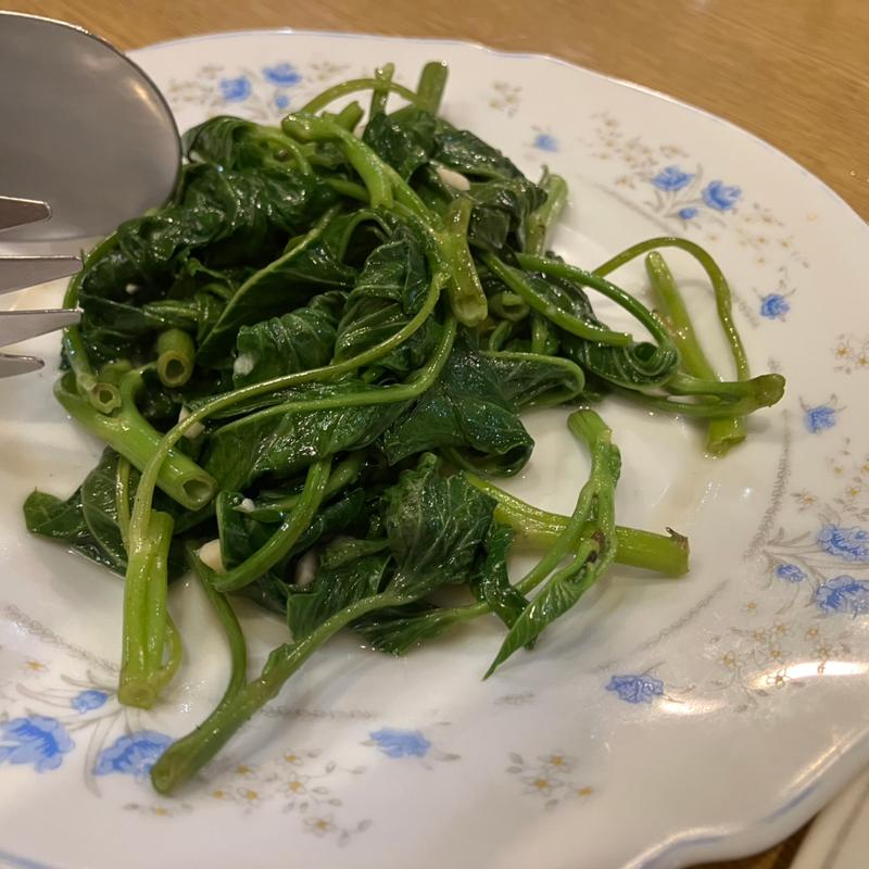 京都　空芯菜(中華居酒屋 千の香)
