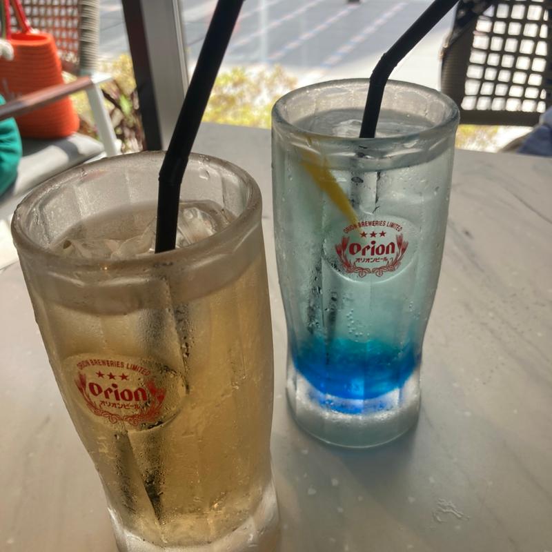 レモンスパークとジンジャーエール(Blue Entrance Kitchen横須賀店)