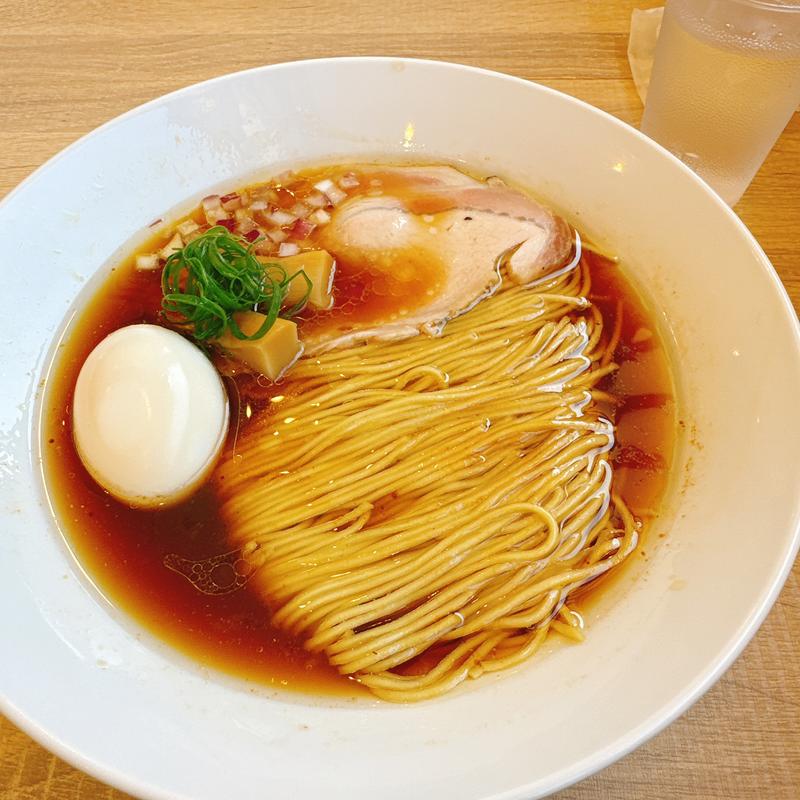 味玉醤油ラーメン(らぁ麺 池島)