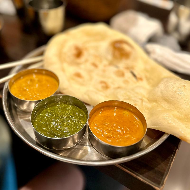 Aセット（サグキーマ、シーフード、チキン）(エベレストキッチン 中山店)