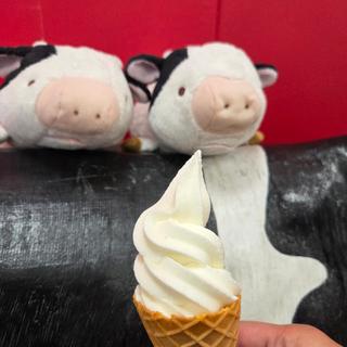 橙ソフトクリーム