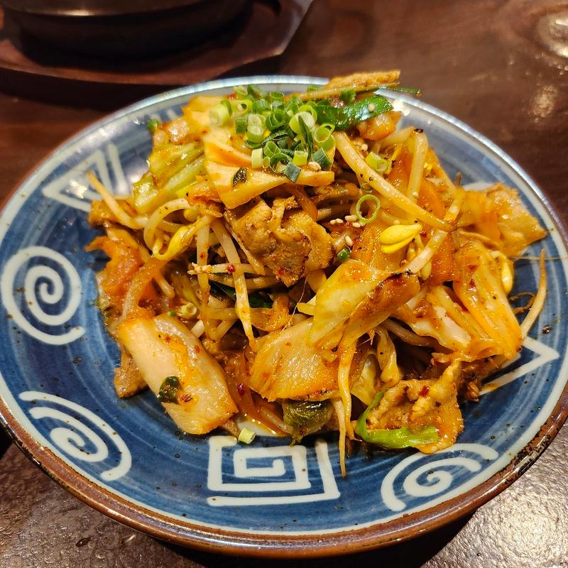 豚キムチ(居酒屋くんか)