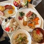 朝食ビュッフェ