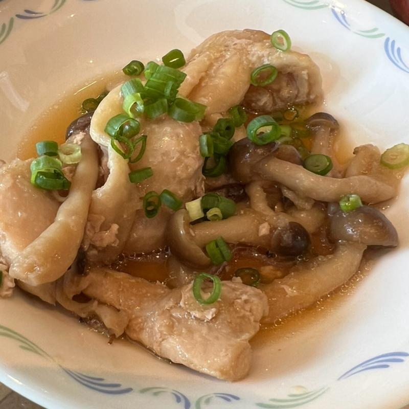 チキンとキノコの煮付け(ノボテル沖縄那覇)