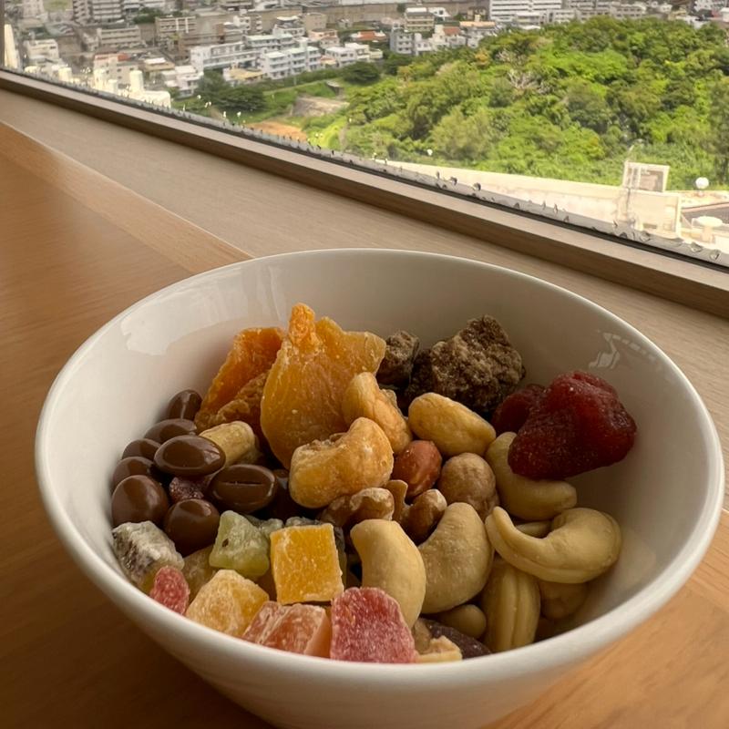 ナッツ盛り合わせ(ノボテル沖縄那覇)