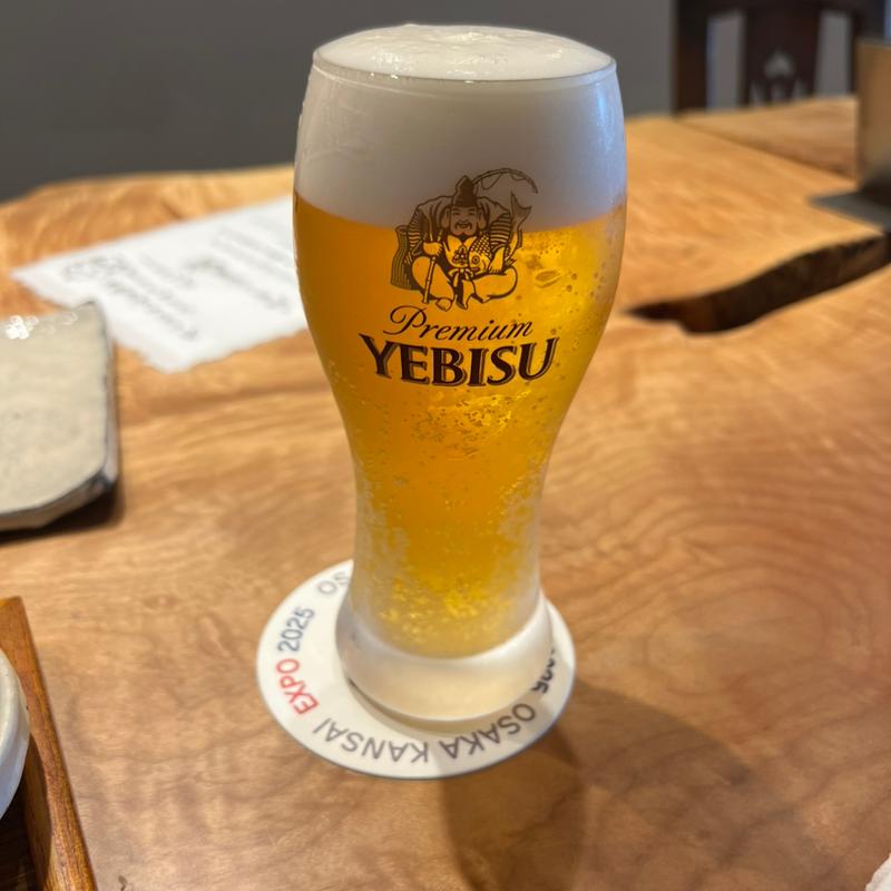 エビス生ビール(とんかつ乃ぐち)