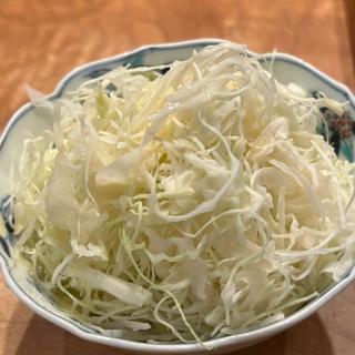 キャベツ～自家製リンゴのドレッシング～(とんかつ乃ぐち)