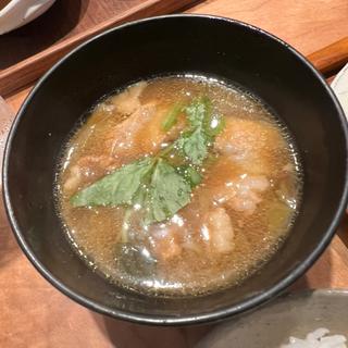 赤みそ豚汁(とんかつ乃ぐち)