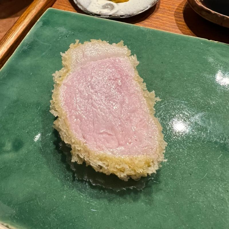 林SPF豚のとんかつ(とんかつ乃ぐち)