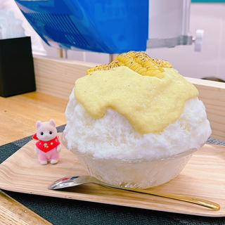 とうもろこしのかき氷(cafe 想々)