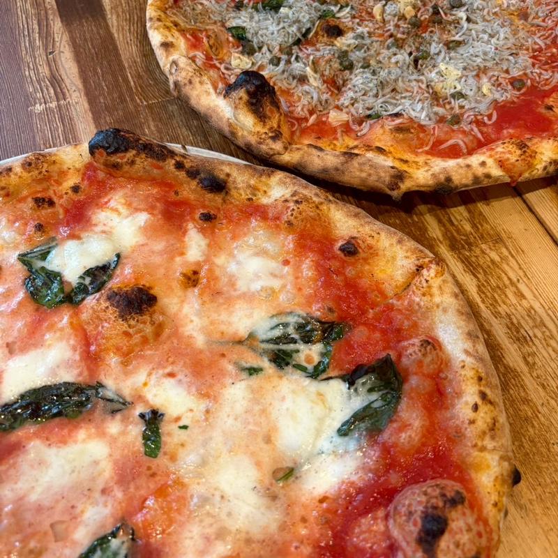 マルゲリータクラシカ&チチニエッリ(ラ ピッツァ ナポレターナ レガロ)