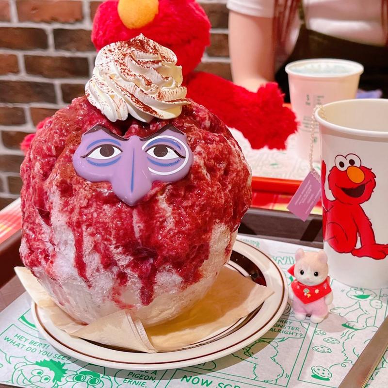 カウント伯爵のかき氷（アメリカンチェリー）(SESAME STREET MARKET（セサミストリートマーケット）)