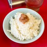 半ライス(ラーメン山岡家 南2条店)