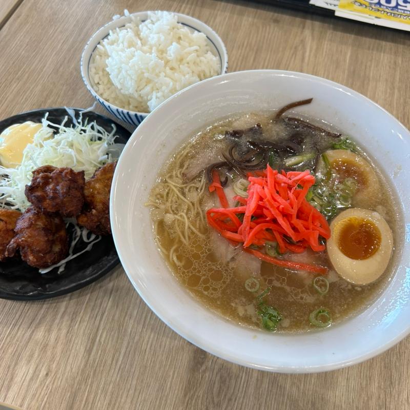 からあげ定食(POPUPラーメン 三井アウトレットパーク マリンピア神戸店)