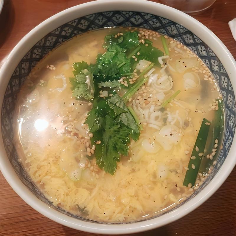 たまごスープ(三林精肉店 （みつばやしせいにくてん）)