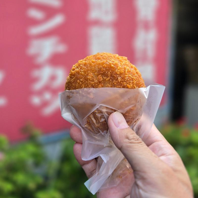 肉コロッケ(平岡精肉店 （ひらおかせいにくてん）)