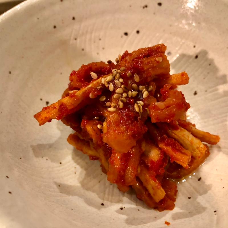 サクサクキムチ(炭火焼肉ホルモンうしごろ中目黒店)