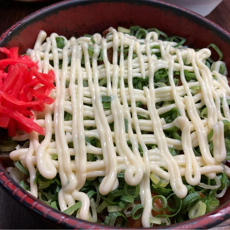 ネギマヨどて丼(どて万次郎 犬山本店)