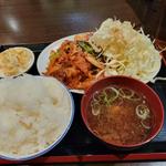 新橋炒め(豚キムチ炒め)