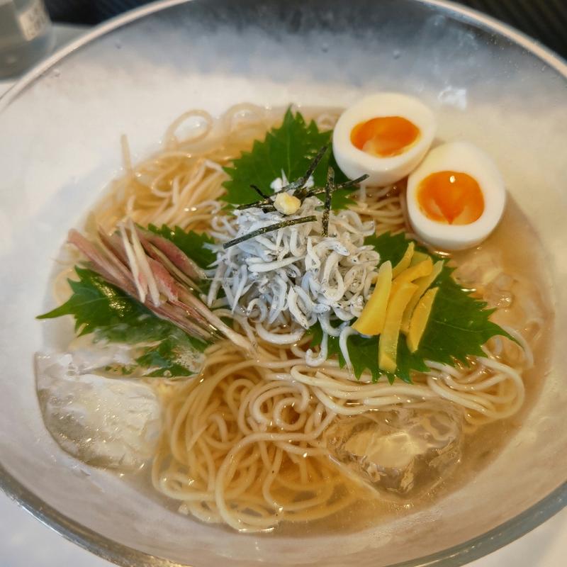 ジャコの海岸物語＋味玉(鎌倉だし工房 絹と小麦)