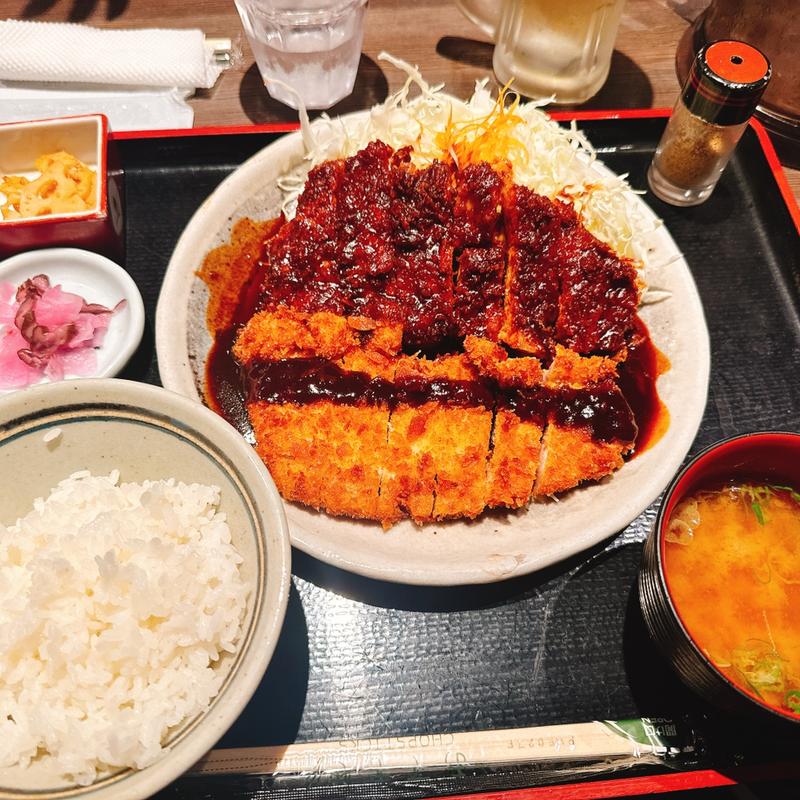 わらじとんかつ定食(矢場とん 豊田T-FACE店)