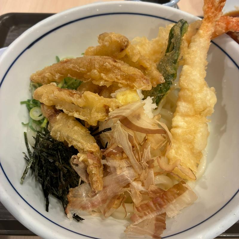 海老天ぶっかけうどん(ウエスト 早良店（生そば・うどん）)