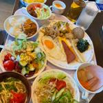 朝食ビュッフェ