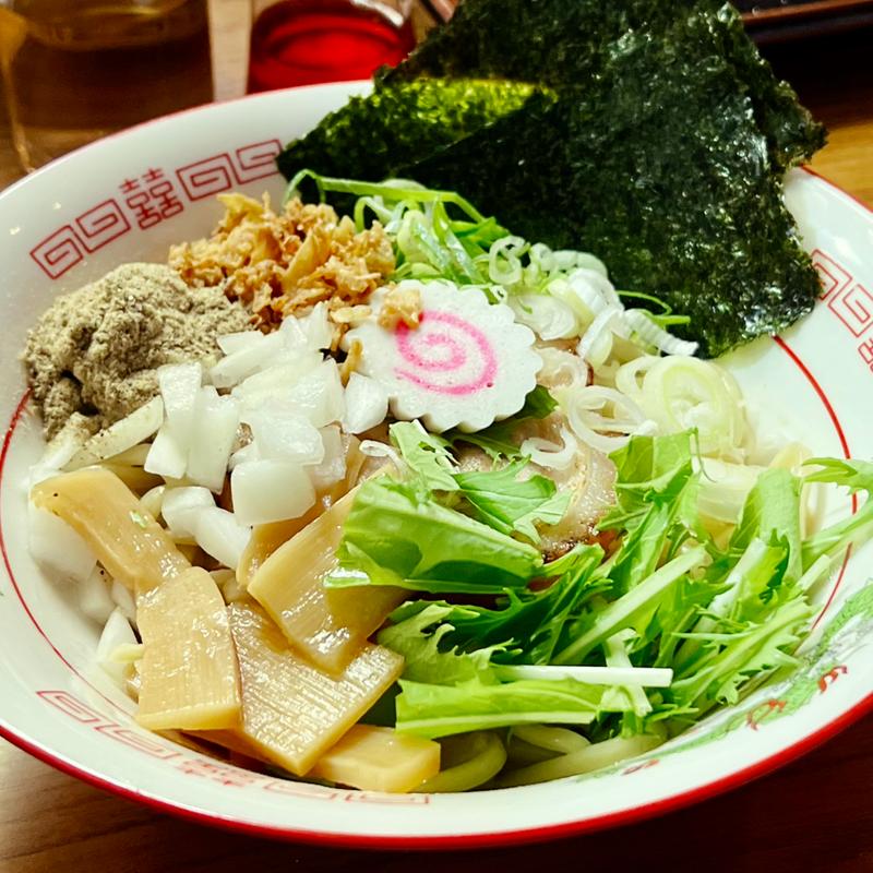 油そば(屋台らーめん 俵亭)