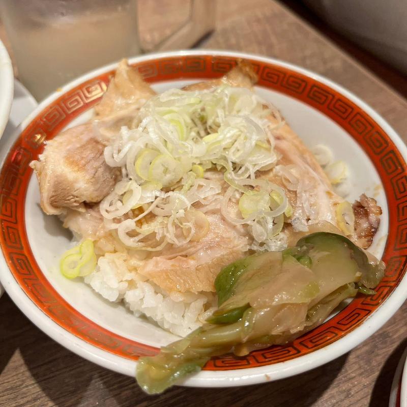 煮豚飯(手包わんたん麺酒家 広州市場 横浜ポルタ店)