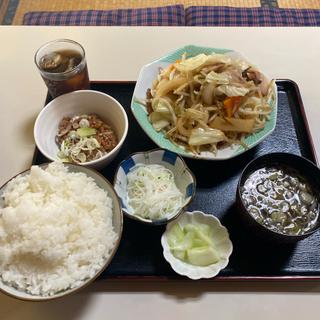 野菜炒め定食