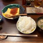 出汁巻定食 いくら(家和らぎ 心斎橋 和食)