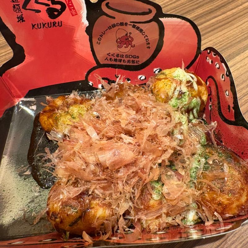 6個大たこ入りたこ焼(たこ家道頓堀くくる HEPFIVE店)