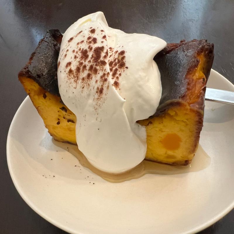 かぼちゃのバスクチーズケーキ(fleur cafe)