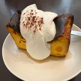 かぼちゃのバスクチーズケーキ(fleur cafe)