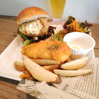 フィッシュバーガー  コンボ(more Fish !)