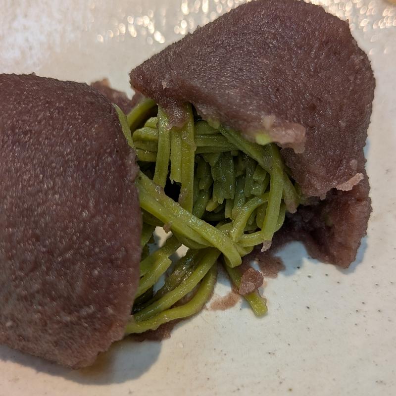 そばおはぎ(茶そば いな垣)