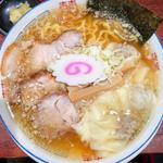 ワンタン麺 塩 生姜増し