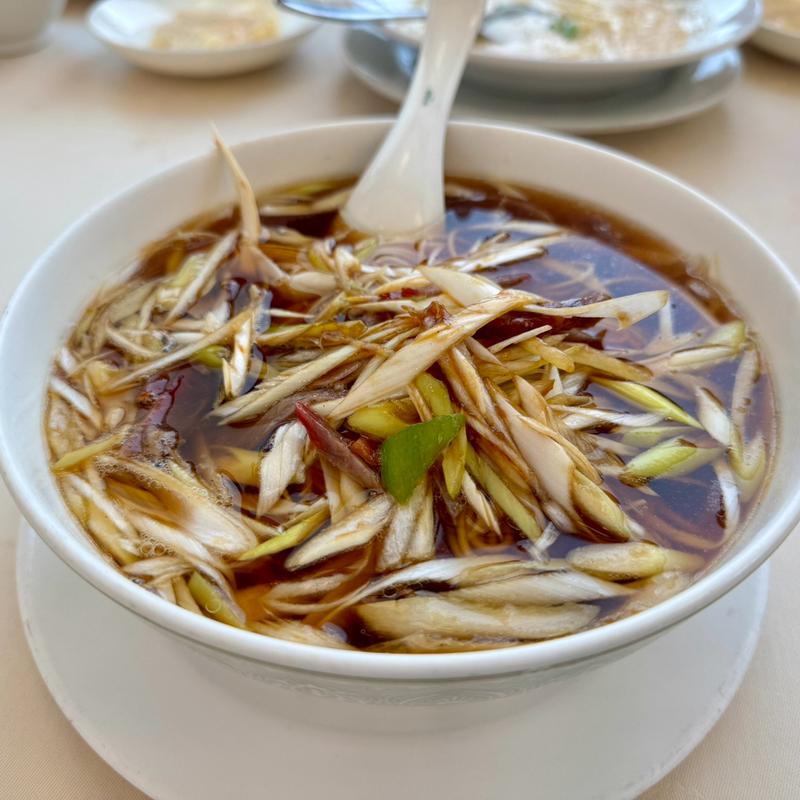 ねぎ入りつゆそば(生香園新館)