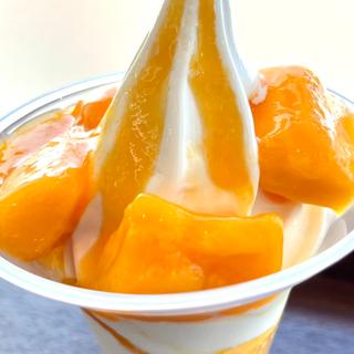 完熟アップルマンゴーパフェ(ミニストップ 竜ケ崎北方店)