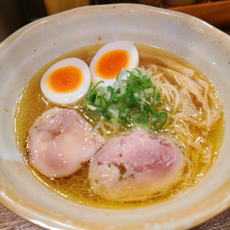 塩玉さらり(鶏ポタラーメンTHANK 鎌倉小町店)