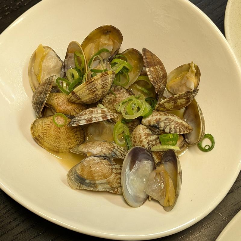 あさり酒蒸し(壱番館)