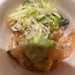 鯛の胡麻味噌和え