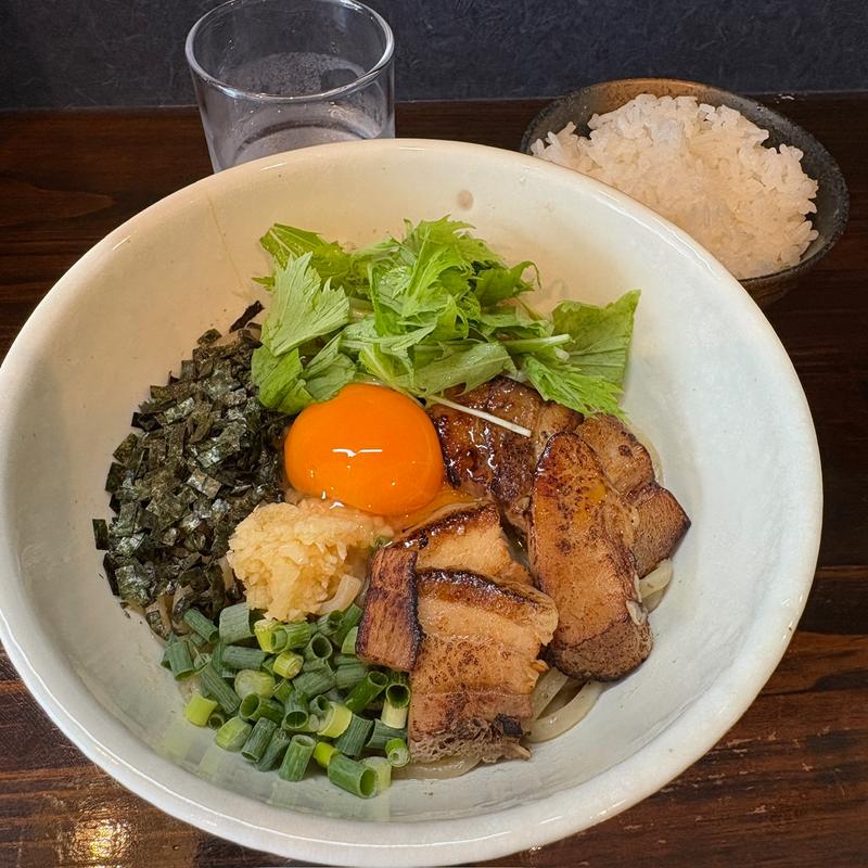 炙りチャーシューまぜそば(麺屋 ずぅう 蟹江店)